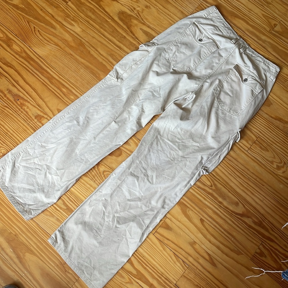 Bershka Medium Rise Cargo Straight - Picture 6 of 8